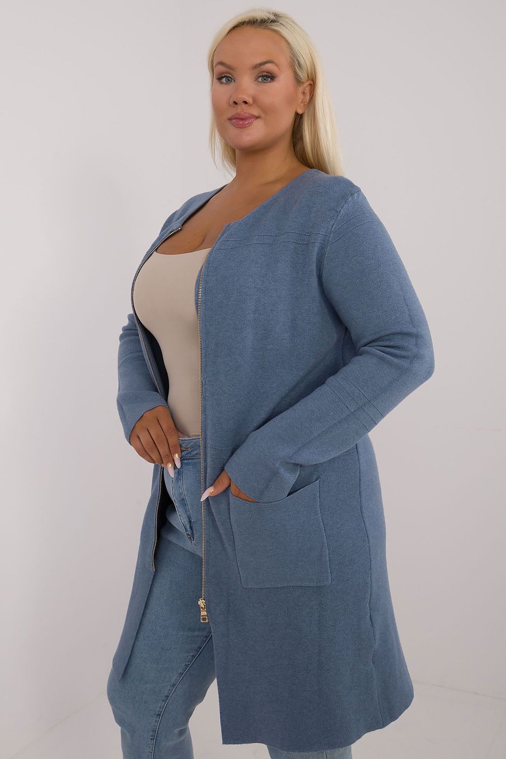 Maglione plus size model 201384 Factory Price