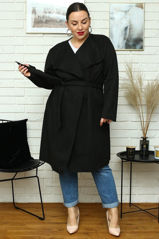 Cappotto plus size model 172432 Karko