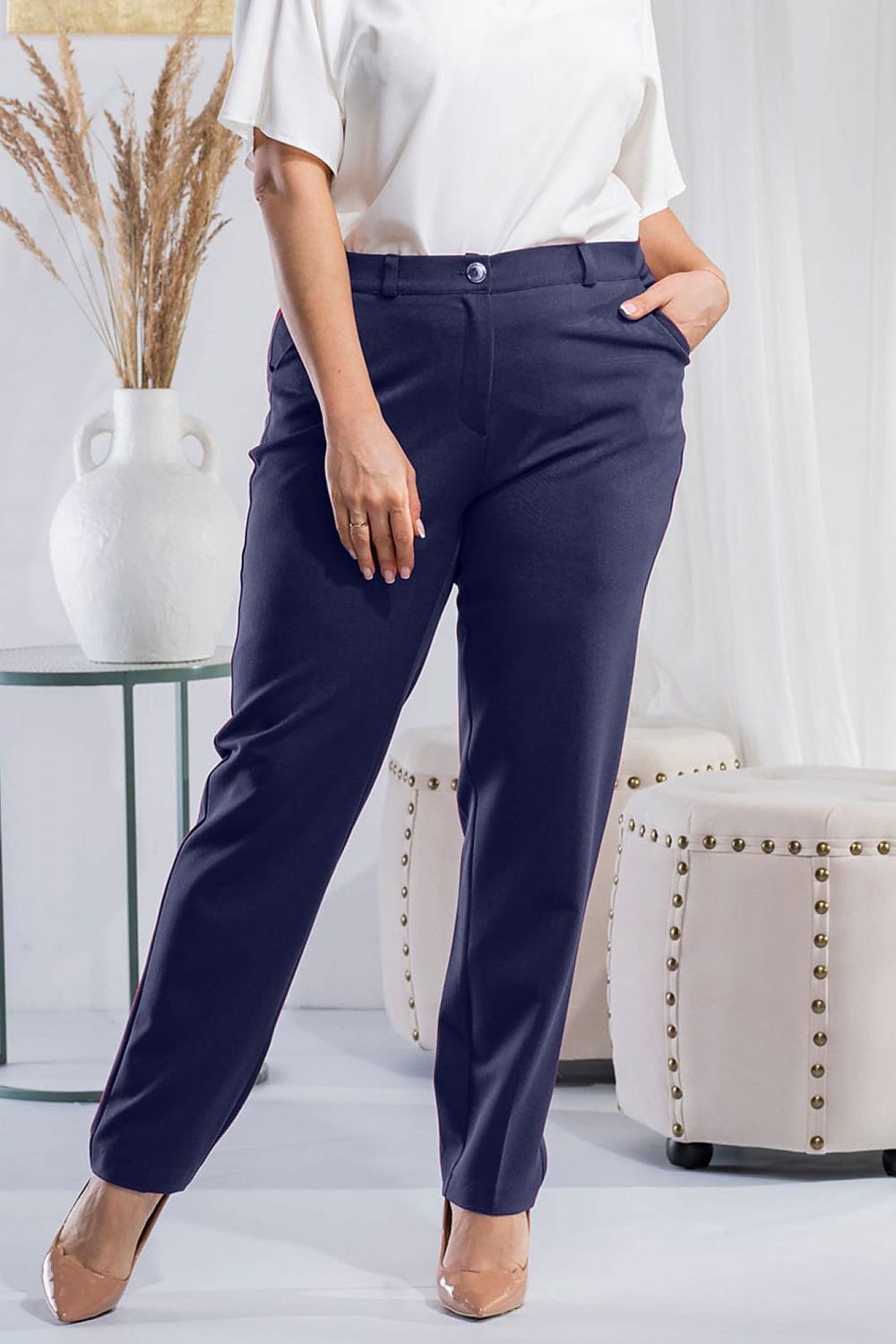 Pantaloni taglie grandi model 184893 Karko