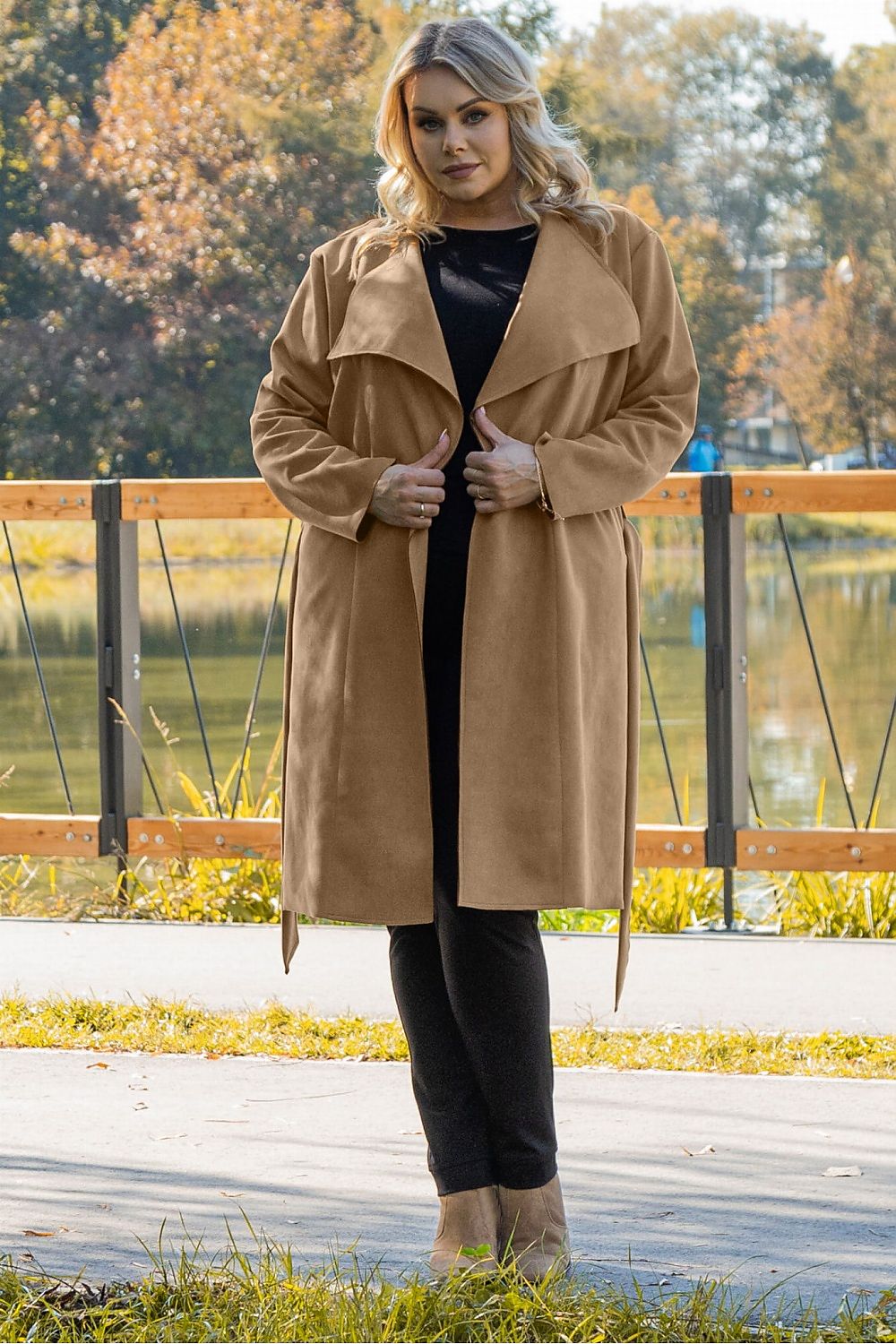 Cappotto plus size model 184903 Karko