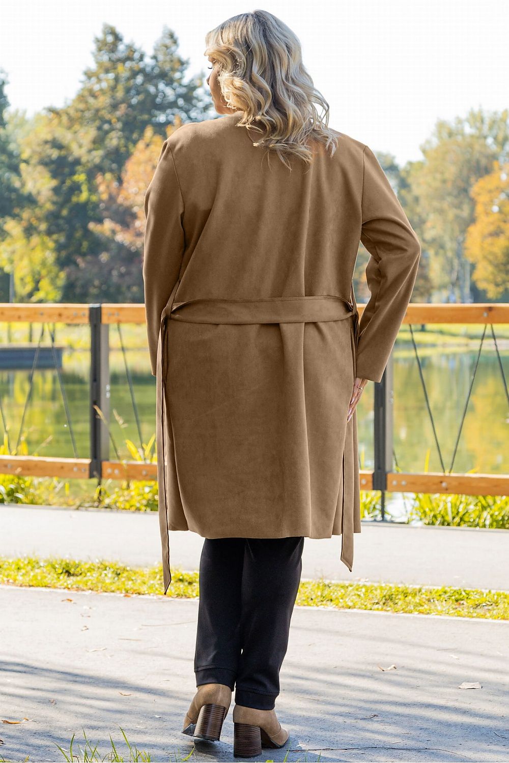 Cappotto plus size model 184903 Karko