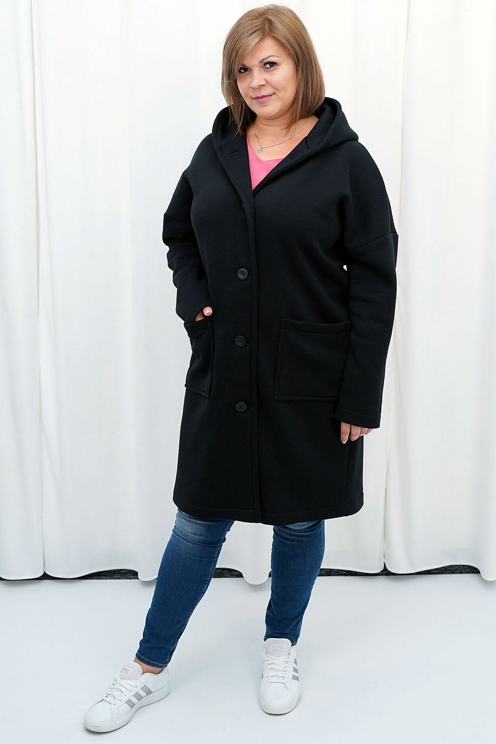 Cappotto plus size model 184905 Karko